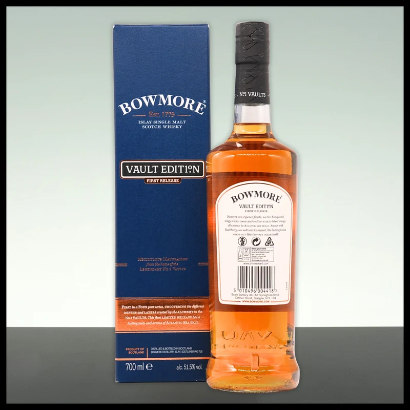 Bowmore Vault Edition First Release Islay Single Malt Whisky 0,7L - 51,5% Vol.