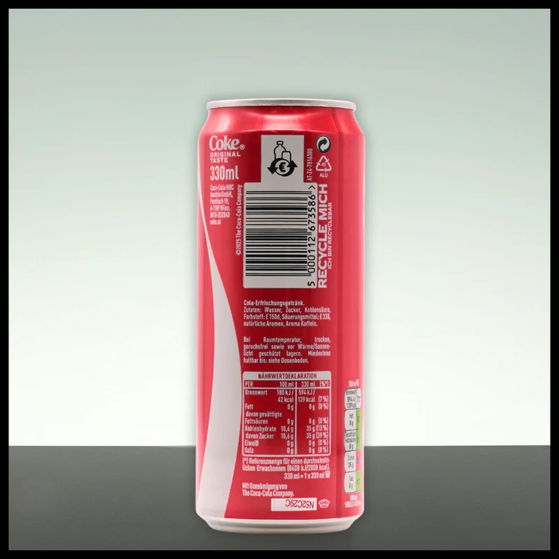 Coca Cola Dose 0,33L