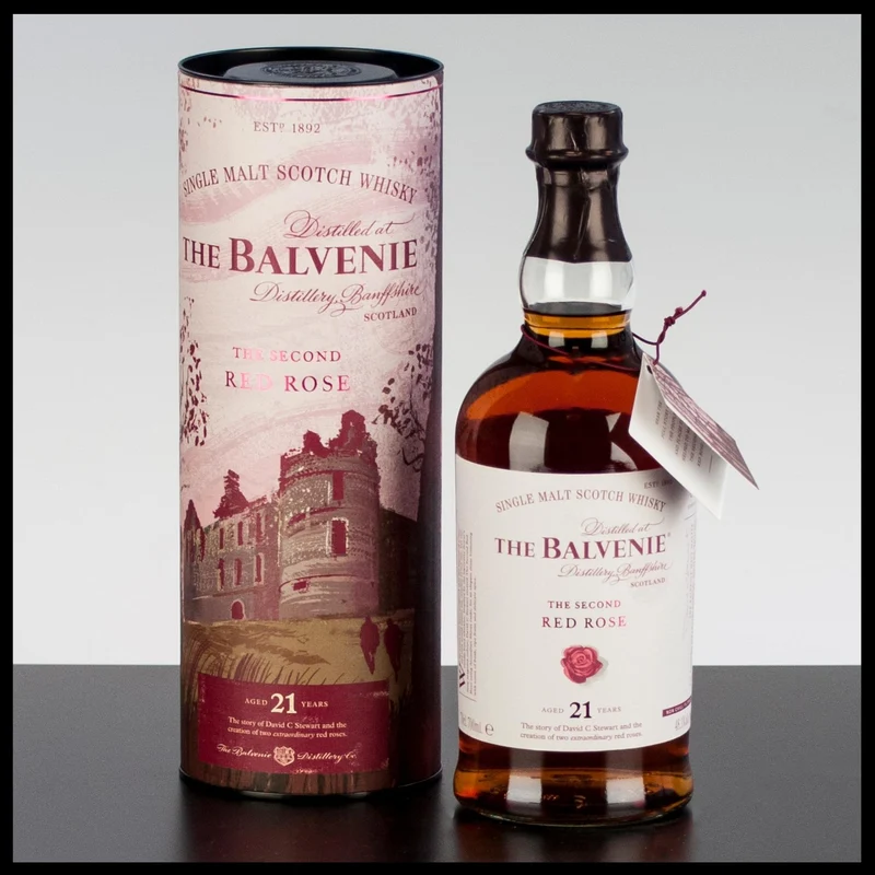 The Balvenie Stories 21 YO The Second Red Rose 0,7L - 48,1% Vol.