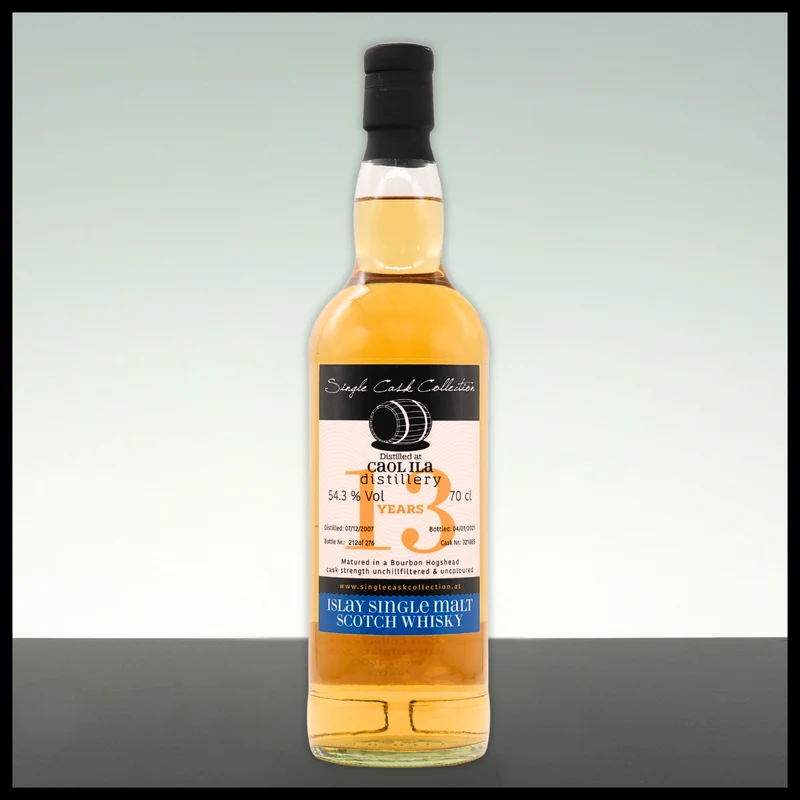 Caol Ila 13 YO 2007 Single Cask Collection 0,7L - 54,3% Vol.