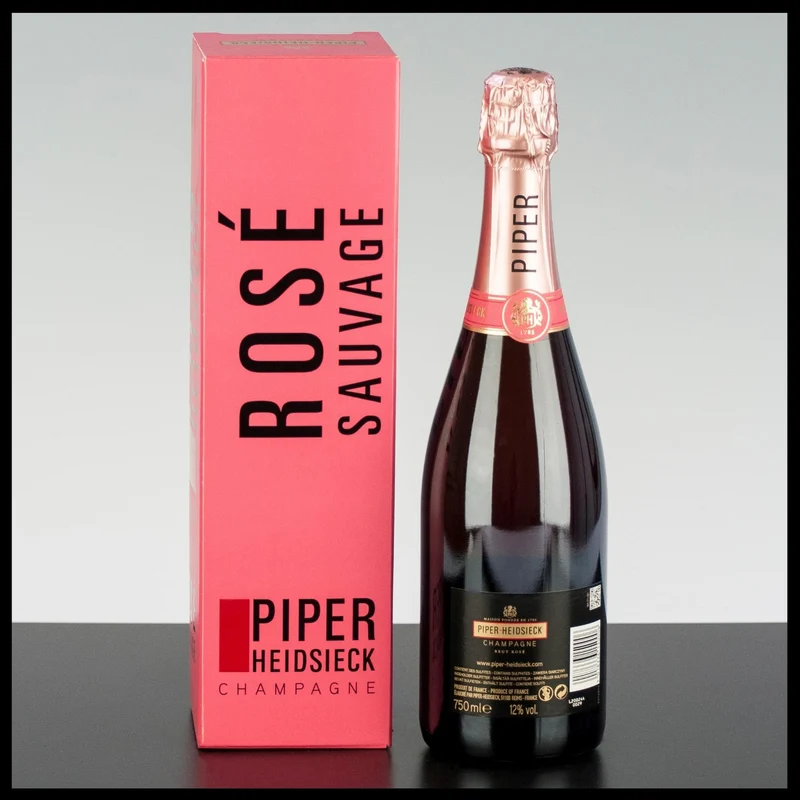 Piper-Heidsieck Rosé Sauvage 0,75L - 12% Vol.