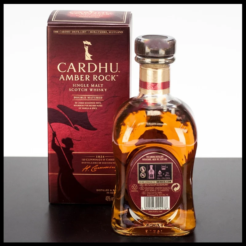 Cardhu Amber Rock Double Matured Single Malt Whisky 0,7L - 40% Vol.