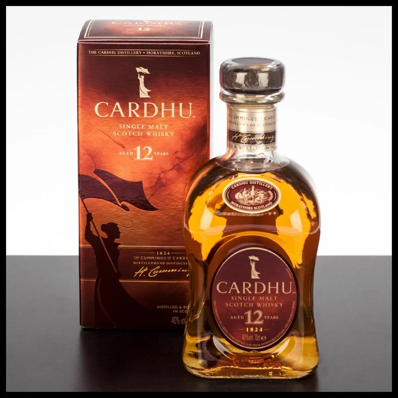 Cardhu 12 YO Single Malt Whisky 0,7L - 40% Vol.