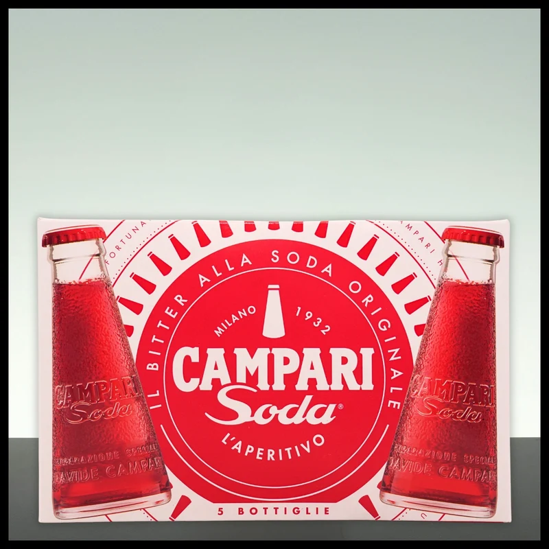 Campari Soda 5x 0,098L - 10% Vol.
