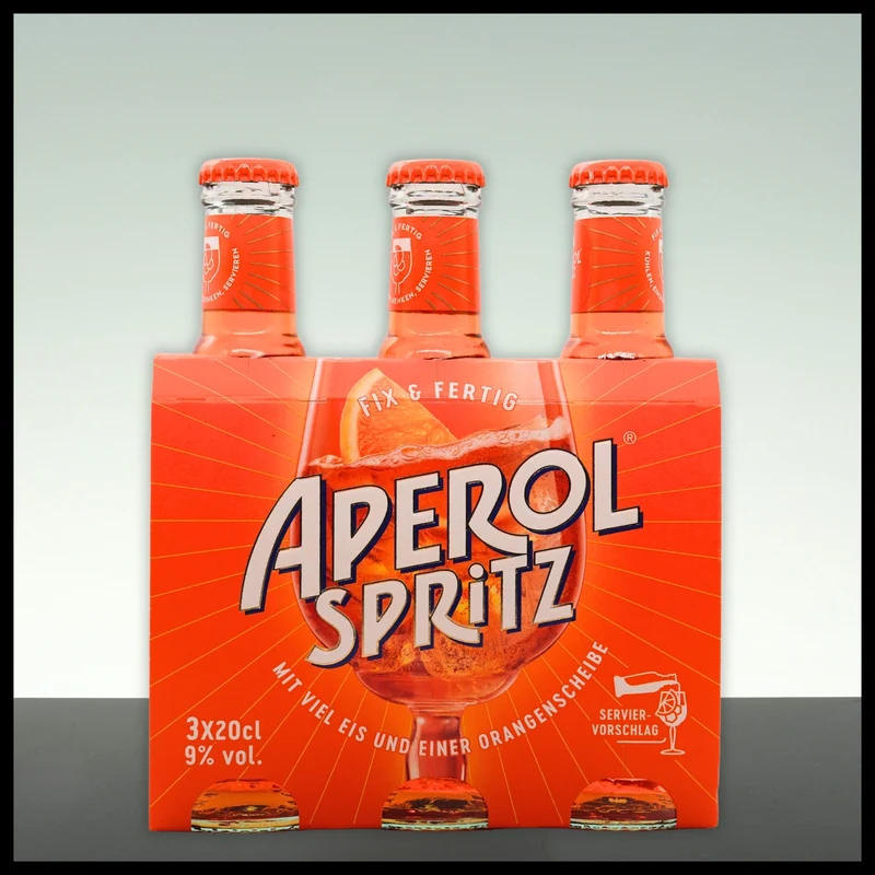 Aperol Spritz 3x 0,2L - 9% Vol.