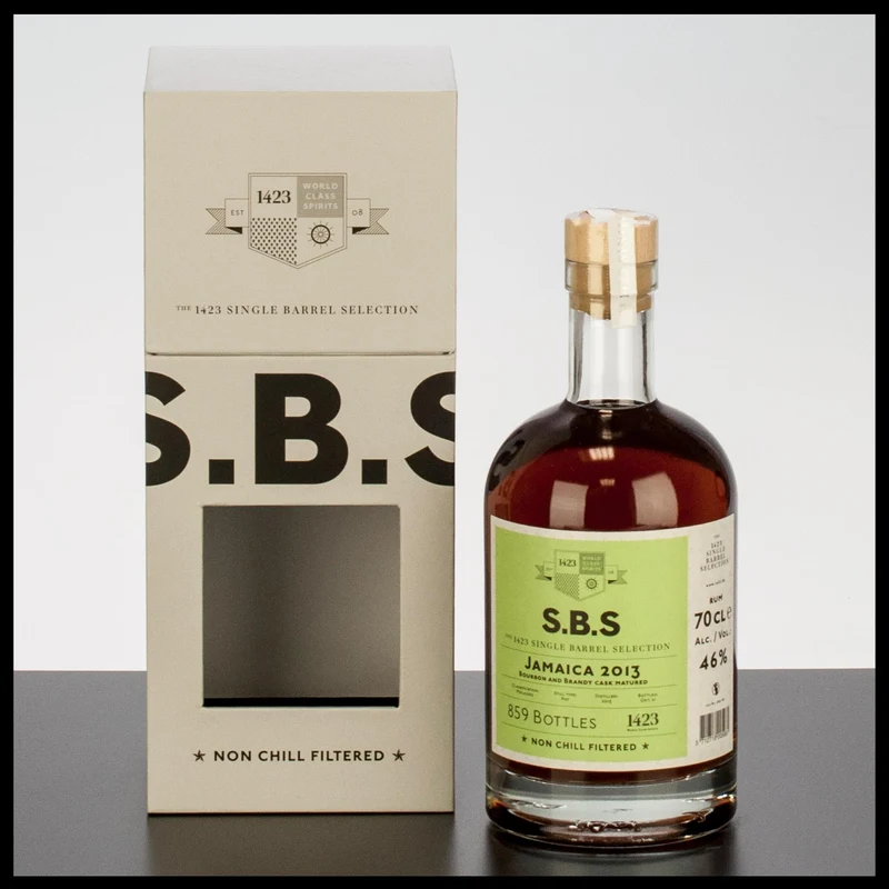 SBS Jamaica 2013 Rum 0,7L - 46% Vol.