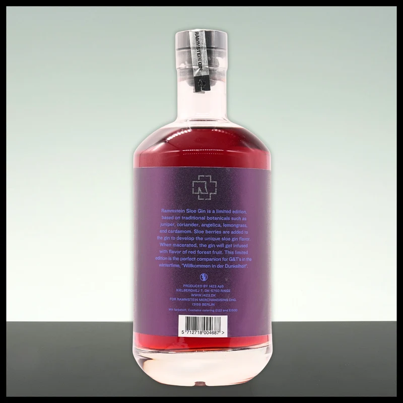 Rammstein SLOE Gin Limited Edition 0,7L - 27% Vol.