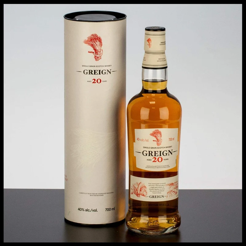 Greign 20 YO Single Grain Whisky 0,7L - 40% Vol.