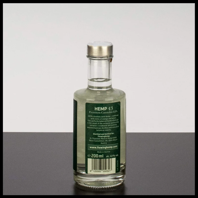 Hemp 43 Premium Gin 0,2L - 43% Vol.