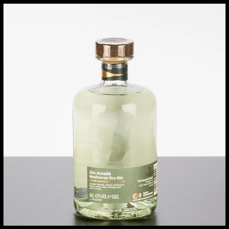 Gin Amade Mediterran Dry Gin 0,5L - 42% Vol.