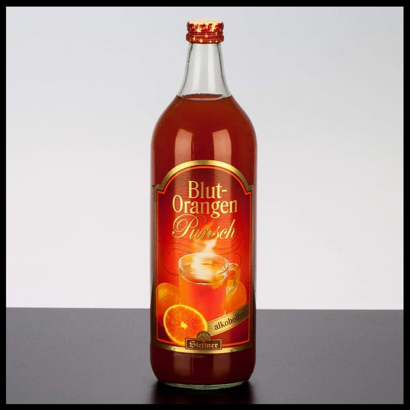 Stettner Blutorangen Punsch Alkoholfrei 1L