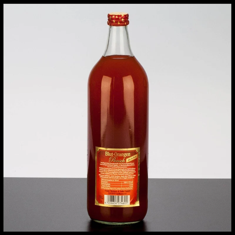 Stettner Blutorangen Punsch Alkoholfrei 1L