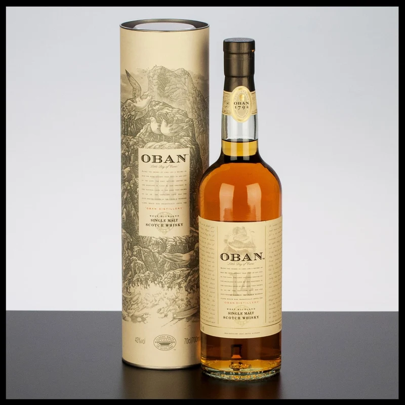 Oban 14 YO Single Malt Whisky 0,7L - 43% Vol.