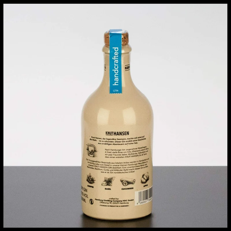 Knut Hansen Gin 0,5L - 42% Vol.