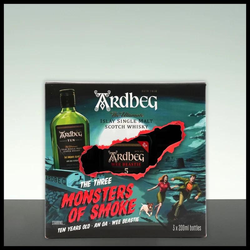 Ardbeg The Three Monsters of Smoke 3x 0,2L