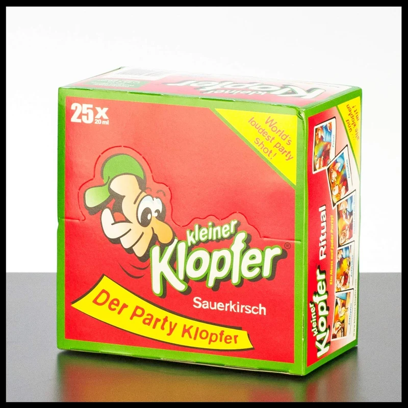 Kleiner Klopfer Sauerkirsch 25x 0,02L - 16% Vol.