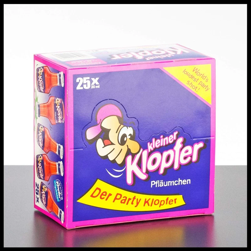 Kleiner Klopfer Pfläumchen 25x 0,02L - 17% Vol.