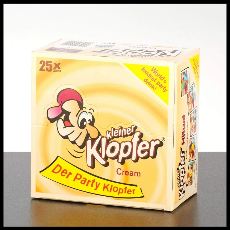 Kleiner Klopfer Cream 25x 0,02L - 17% Vol.