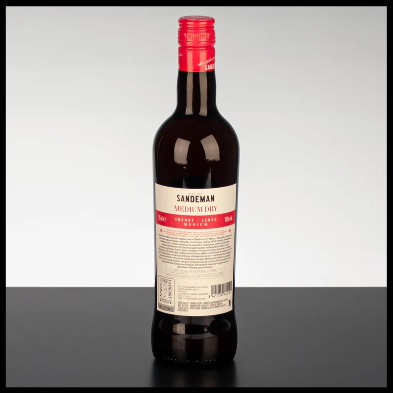 Sandeman Medium Dry Sherry 0,75L - 15% Vol.