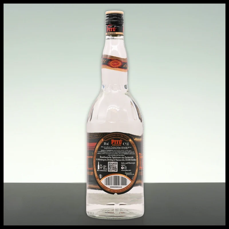 Pitu Cachaca Original do Brasil 1L - 38% Vol.