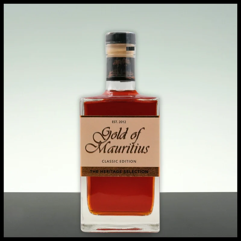 Gold of Mauritius Dark Rum Classic Edition 0,7L - 40% Vol.