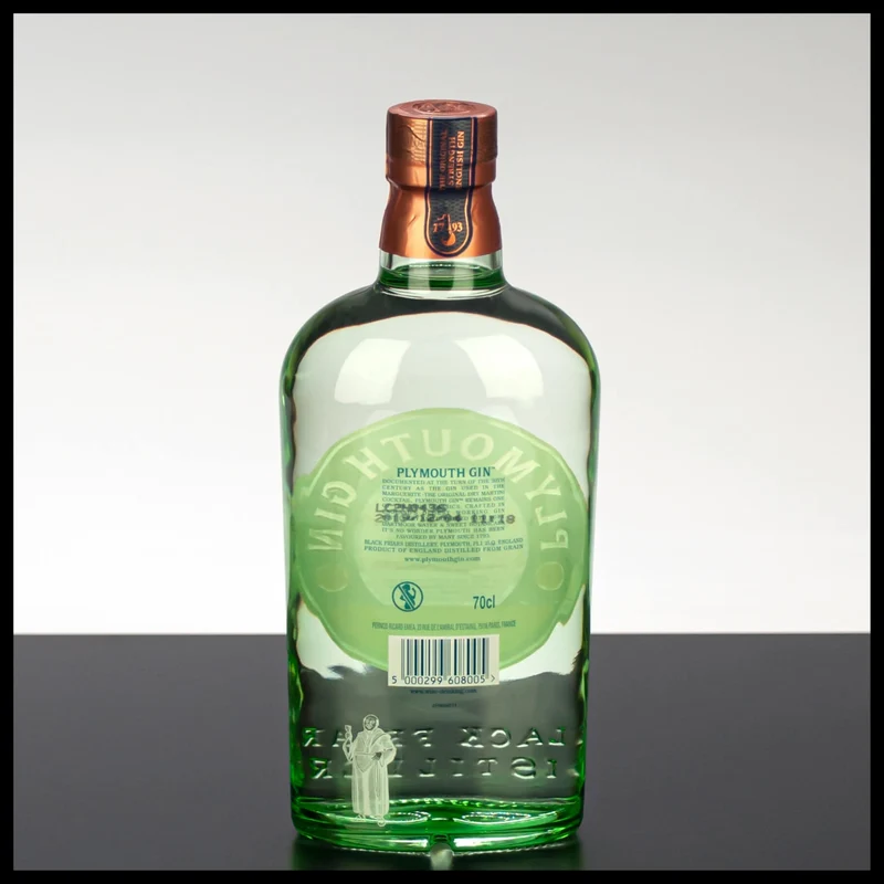 Plymouth Original Strength Dry Gin 0,7L - 41,2% Vol.