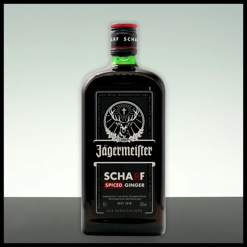 Jägermeister Scharf Hot Ginger 0,7L - 33% Vol.