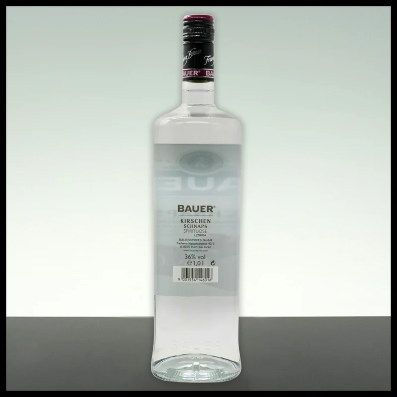 Bauer Kirschen Schnaps 1L - 36% Vol.