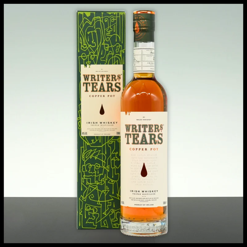 Writer's Tears Copper Pot Irish Whiskey 0,7L - 40% Vol.