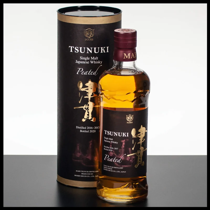 Mars Tsunuki Peated 2020 Single Malt Whisky 0,7L - 50% Vol.