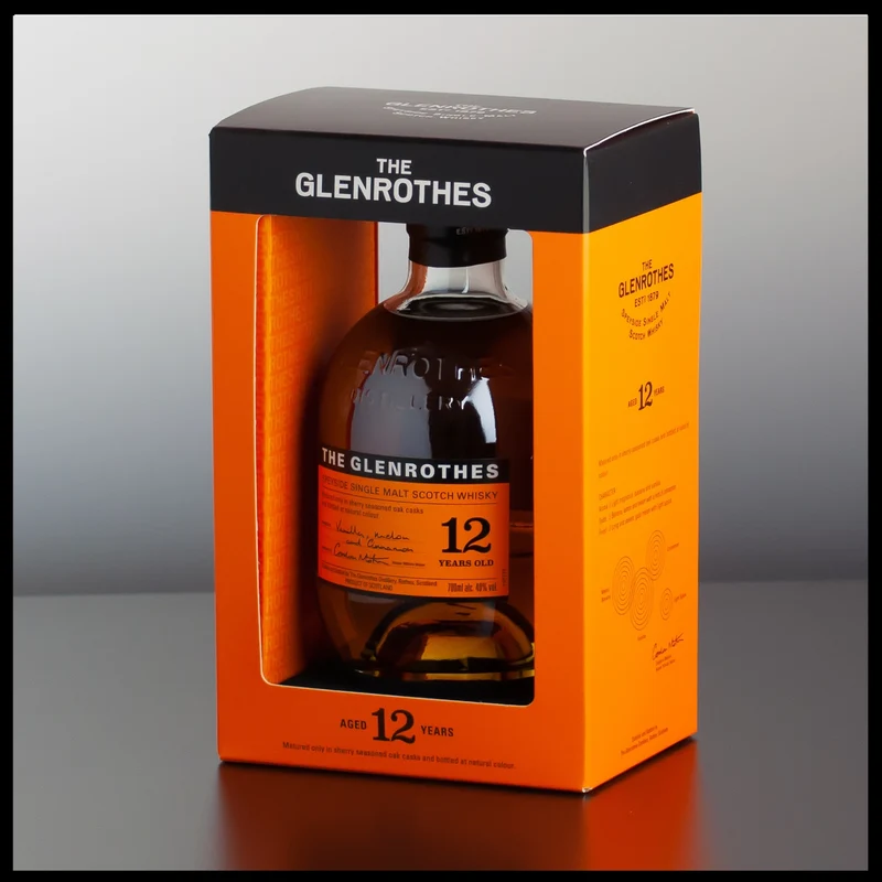 The Glenrothes 12 YO Speyside Single Malt Whisky 0,7L - 40% Vol.