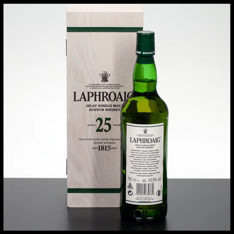 Laphroaig 25 YO Cask Strength Whisky 2020 0,7L - 49,8% Vol.