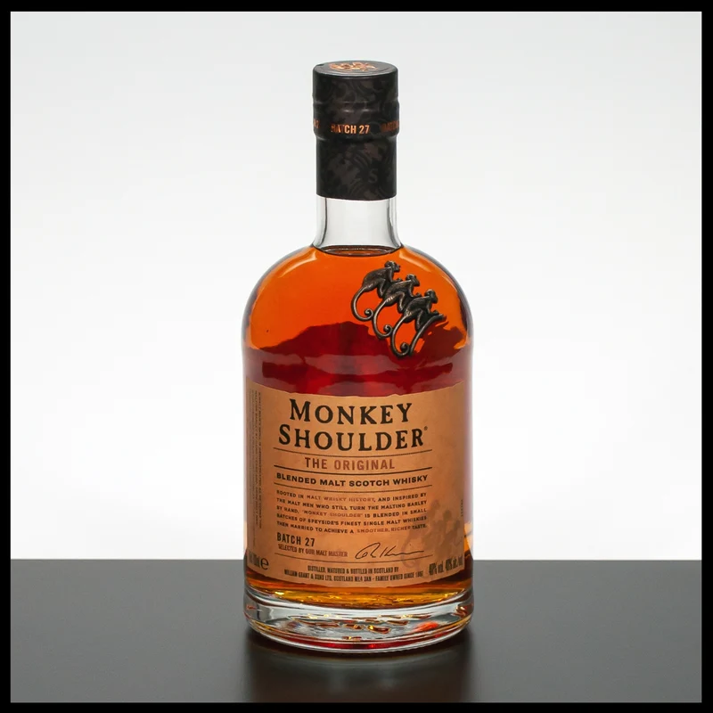 Monkey Shoulder Blended Malt Whisky 0,7L - 40% Vol.