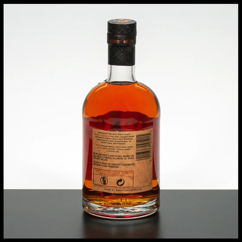 Monkey Shoulder Blended Malt Whisky 0,7L - 40% Vol.