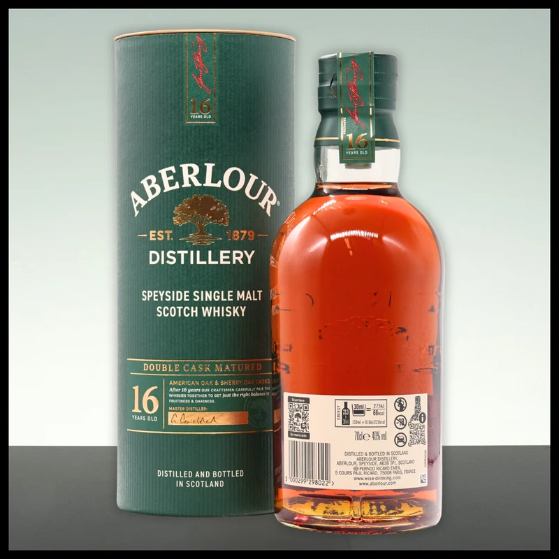 Aberlour 16 YO Double Cask Matured 0,7L - 43% Vol.