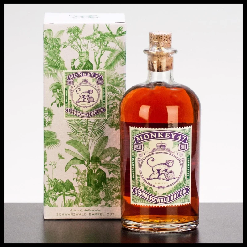 Monkey 47 Barrel Cut Dry Gin 0,5L - 47% Vol.