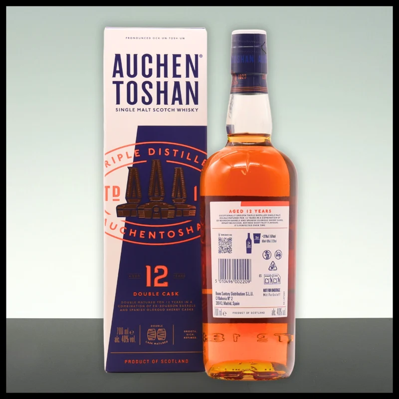 Auchentoshan 12 YO Single Malt Whisky 0,7L - 40% Vol.