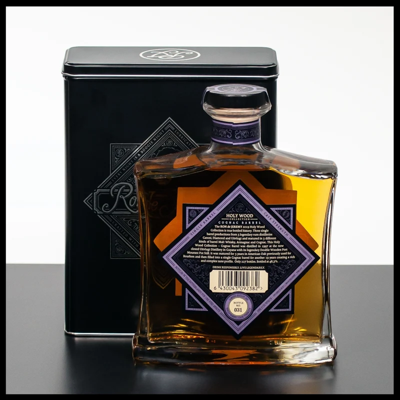 Ron de Jeremy 22 YO Rum Holy Wood Cognac 0,7L - 48,3% Vol.