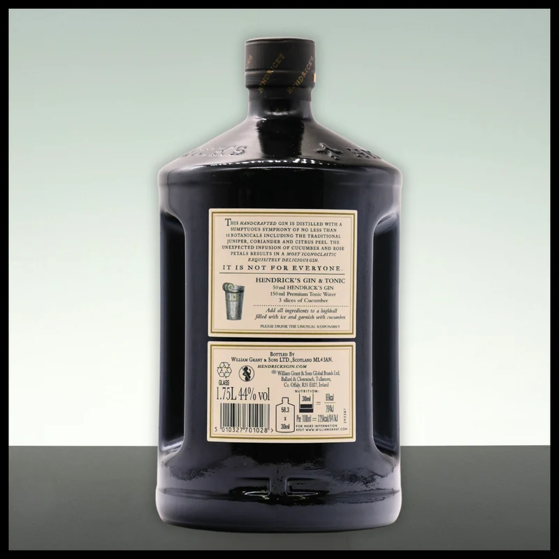 Hendrick's Gin 1,75L - 44% Vol.