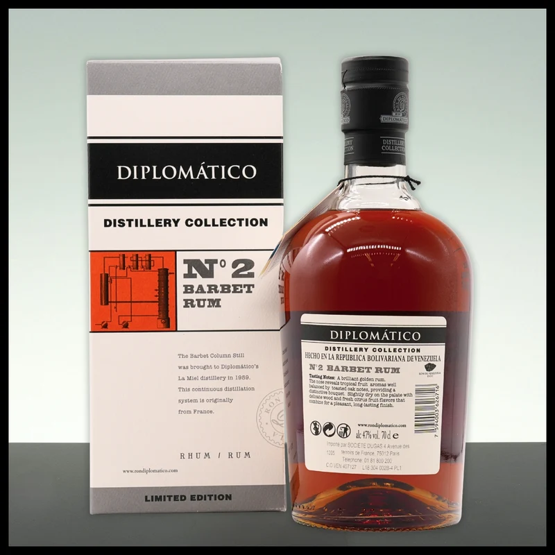 Diplomatico Rum Distillery Collection No. 2 0,7L - 47% Vol.