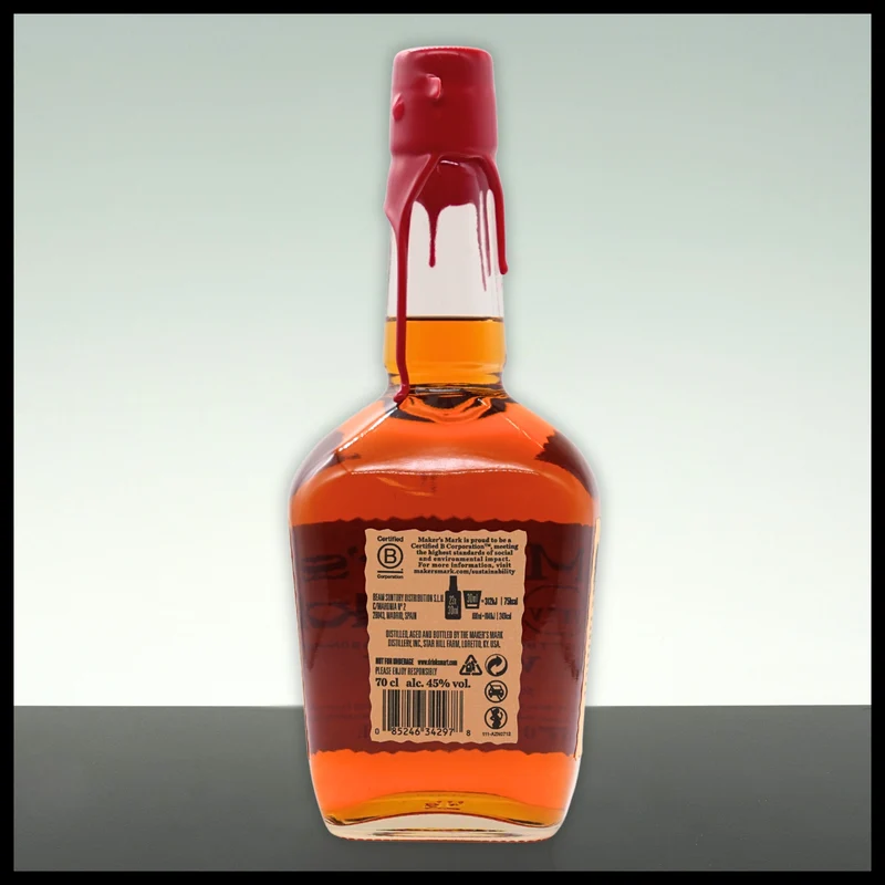 Maker's Mark Kentucky Straight Bourbon Whisky 0,7L - 45% Vol.