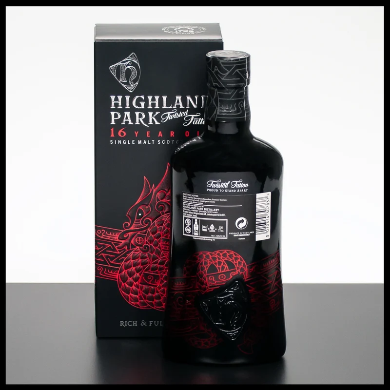 Highland Park 16 YO Twisted Tattoo Limited Edition Single Malt Whisky 0,7L - 46,7% Vol.