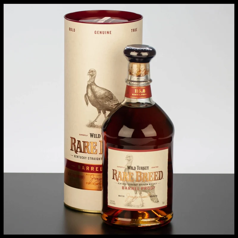 Wild Turkey Rare Breed Barrel Proof Bourbon Whiskey 0,7L - 58,4% Vol.