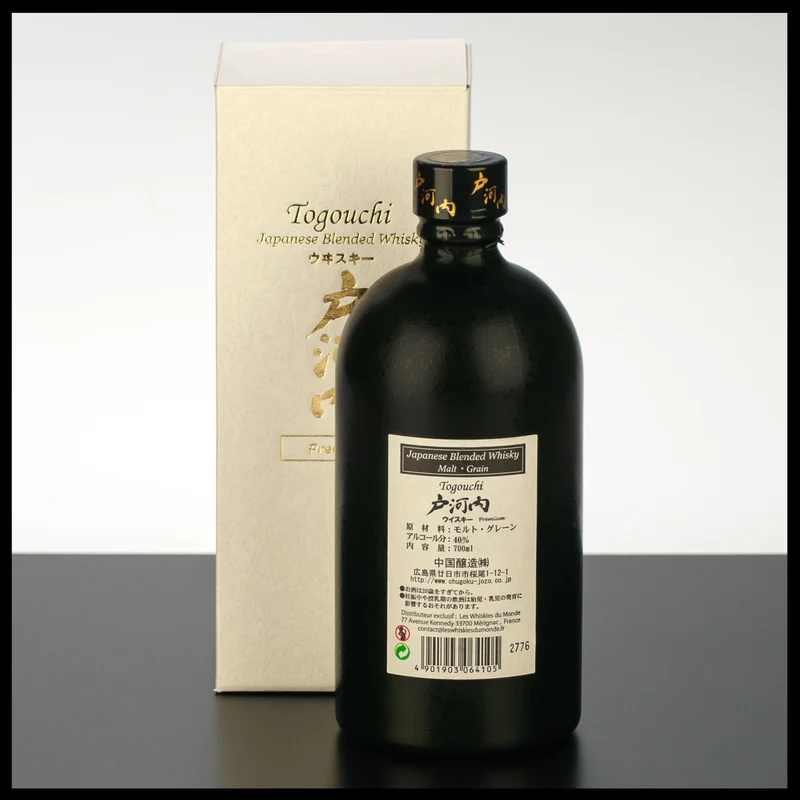 Togouchi Premium Japanese Blended Whisky 0,7L - 40% Vol.