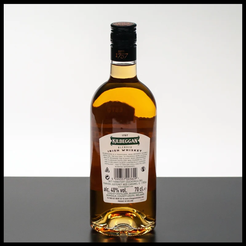 Kilbeggan Traditional Irish Whiskey 0,7L - 40% Vol.
