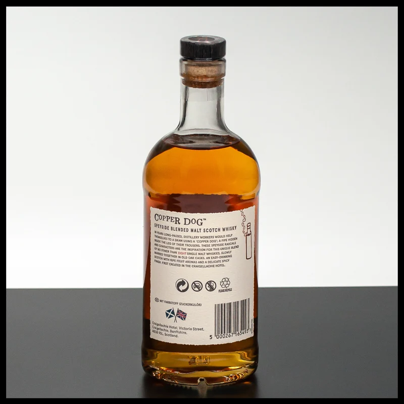 Copper Dog Speyside Blended Scotch Whisky 0,7L - 40% Vol.