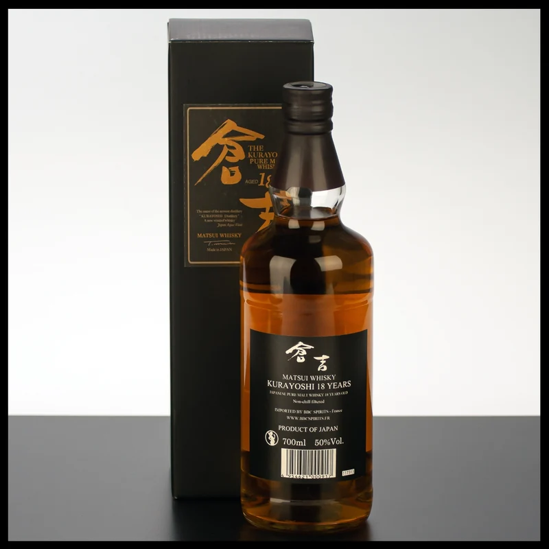 The Kurayoshi 18 YO Pure Malt Whisky 0,7L - 50% Vol.