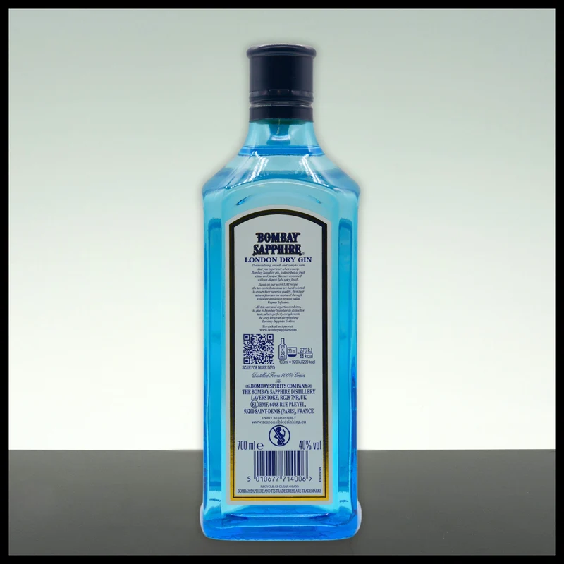 Bombay Sapphire London Dry Gin 0,7L - 40% Vol.