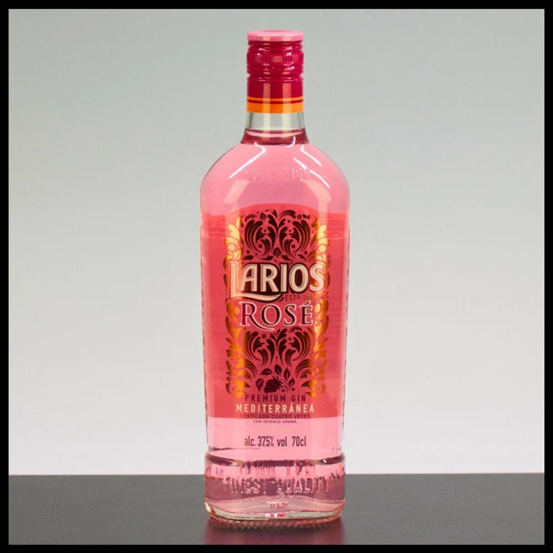 Larios Rosé Premium Gin 0,7L - 37,5% Vol.
