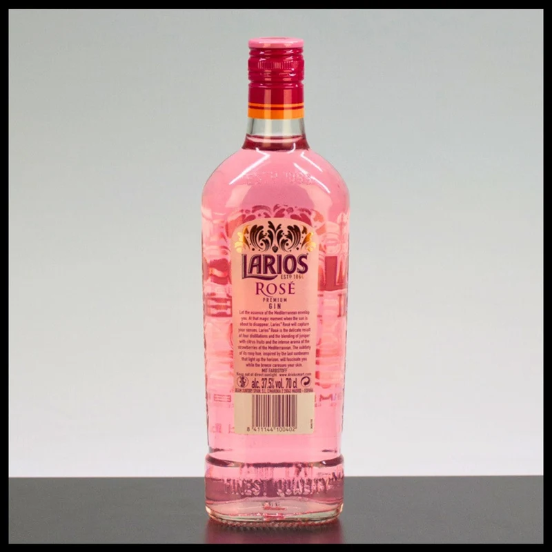 Larios Rosé Premium Gin 0,7L - 37,5% Vol.